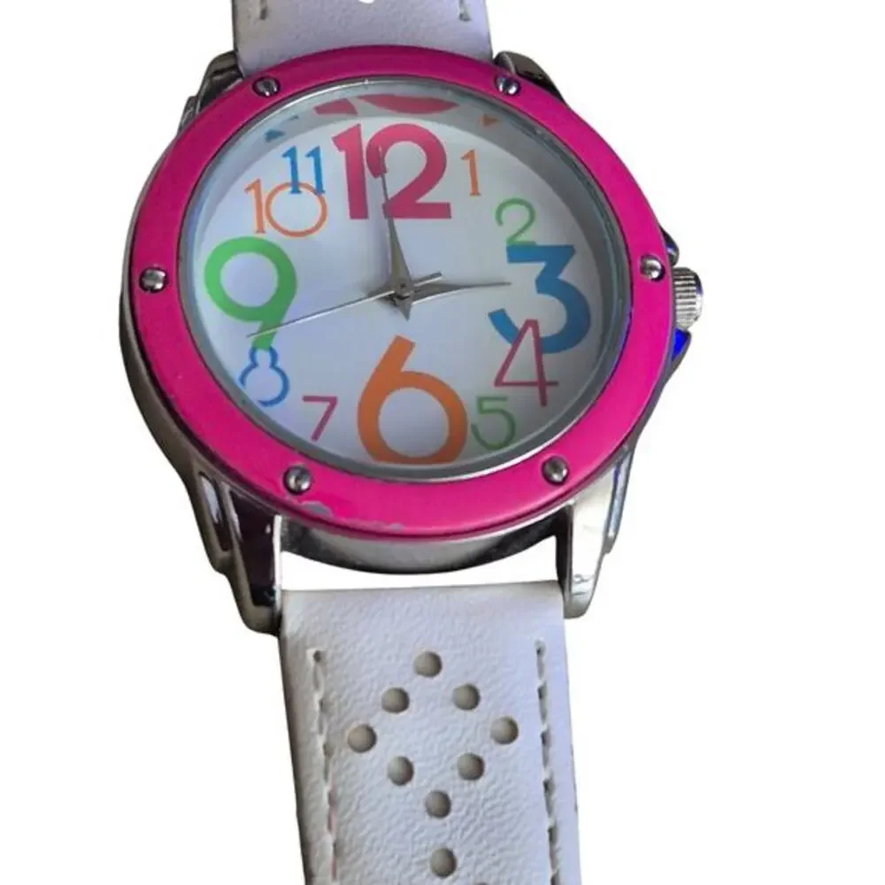 BWC‎ Womens Watch Whimsical Funky Dial Singapore Movement Large Dial Unique